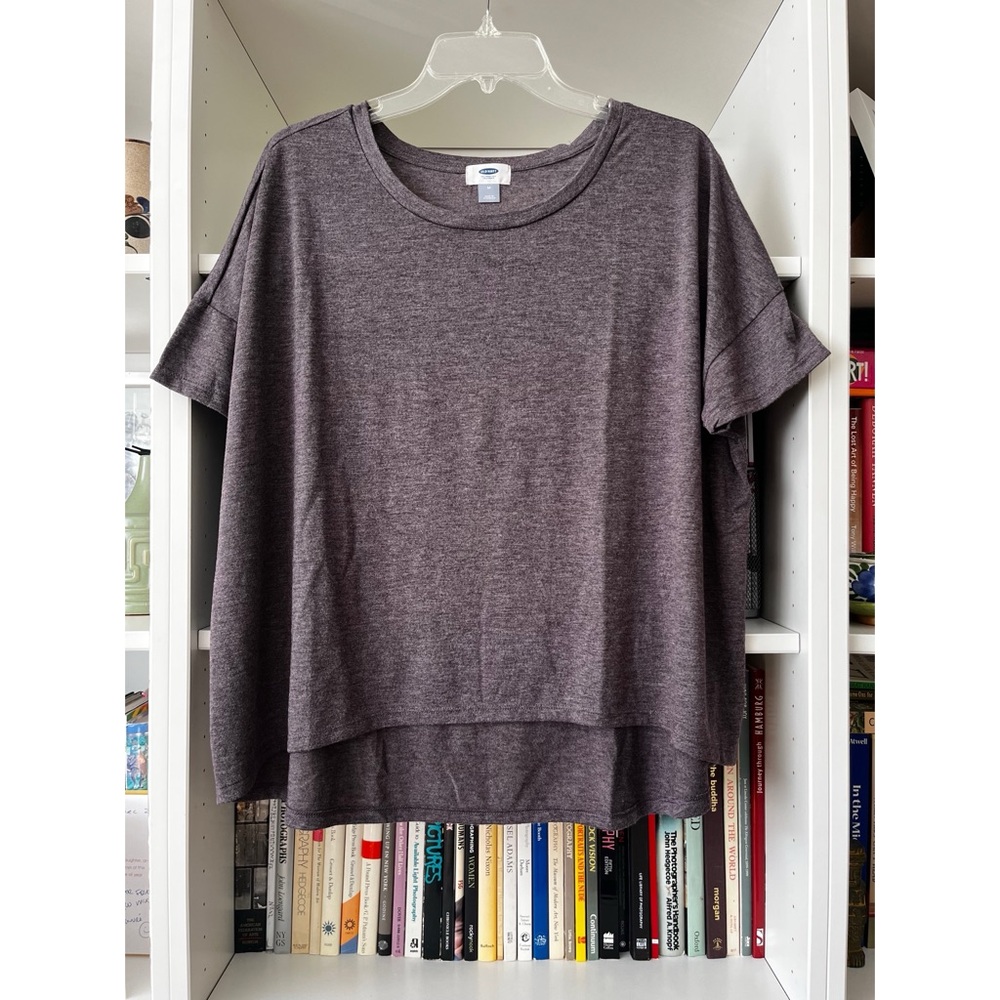 NWOT Old Navy mauve tee, M